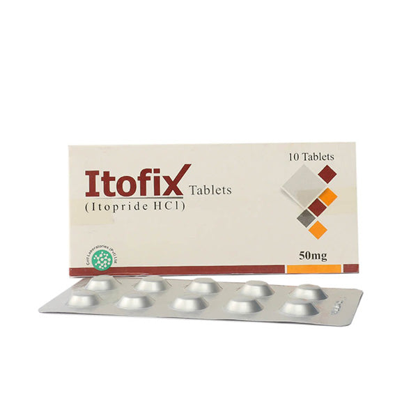 Itofix Tablets 50mg  (1 Box = 10 Tablets)