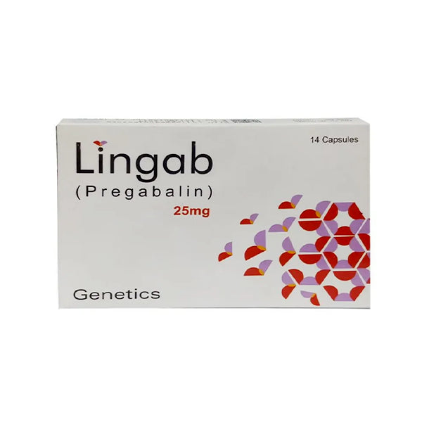Lingab Capsules 25mg  (1 Strip = 7 Capsules)