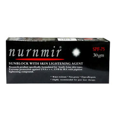 NURNMIR SPF-75 SUNBLOCK 30 Grams