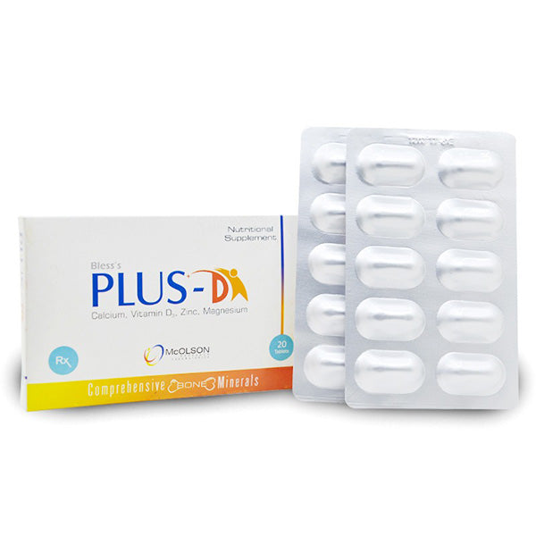 Plus-D Tablets (1 Strip = 10 Tablets)