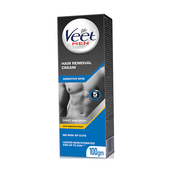 Veet Hair Removing Cream For Men Sensitive Skin 100g