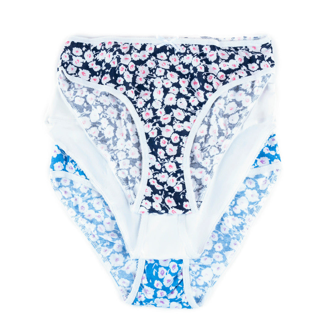 BELLEZA HIGH LEG 3 PACK PANTY PS-01 Large - MamasJan Lingerie