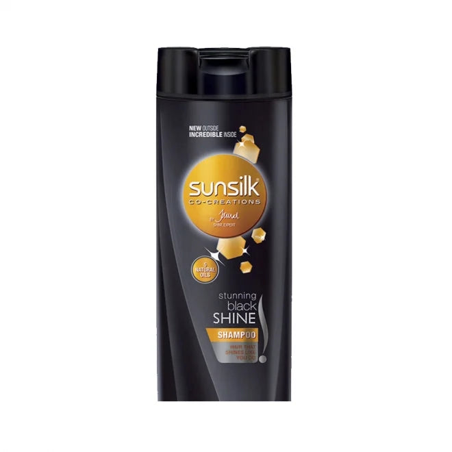 SUNSILK SHAMP BLK SHINE 380ML