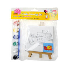 CANVAS BOARD 4X4 SELF PRITED WITH STAND 6858 A.M Default Title - MamasJan Toys