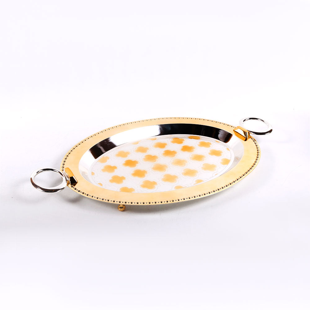 OPALINA TRAY SET STEEL 2PC 1719SGS2 Default Title - MamasJan Crockery