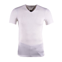 CK MEN V-NECK S/S U5563 WHT L XL - MamasJan mens wear