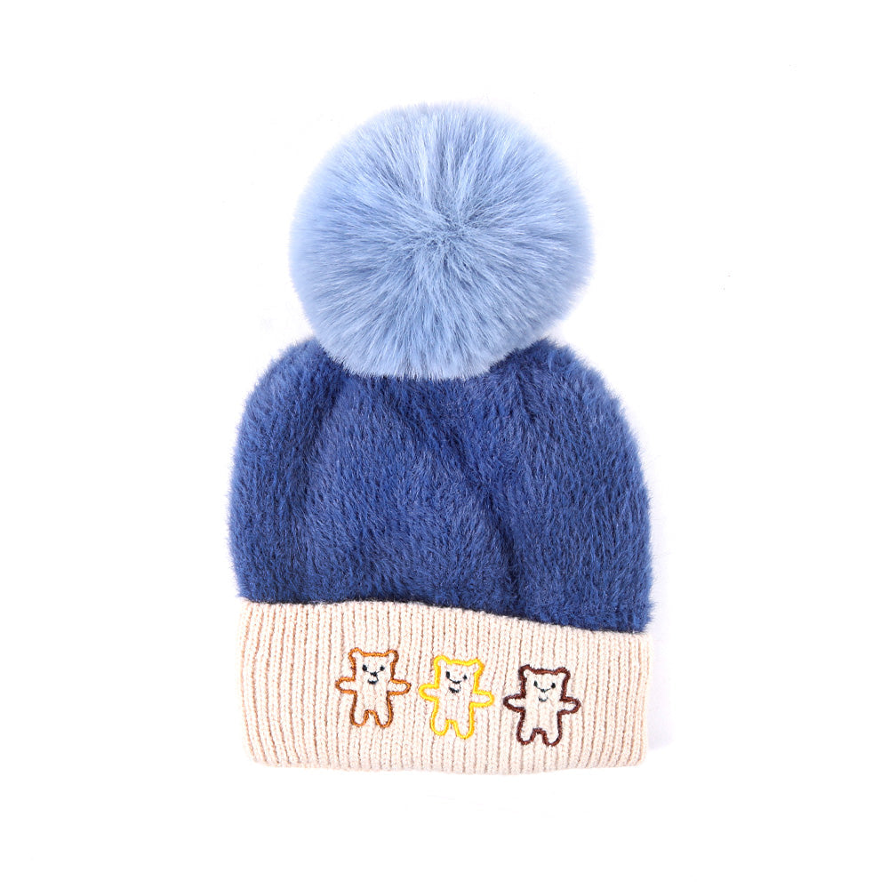BABY WOOLEN CAP IR E-1 MW-18 Default Title - MamasJan KidsWear
