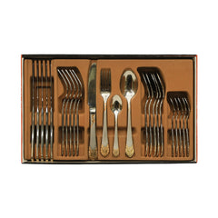 CUTLERY SET ALPEN BERG 24PC EE099 Default Title - MamasJan Crockery