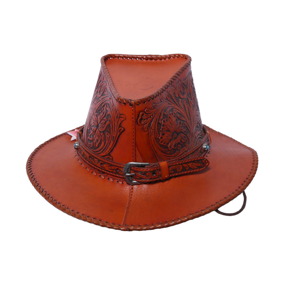 Cowboy Leather Hat Ir 70--72 Default Title - MamasJan Toys