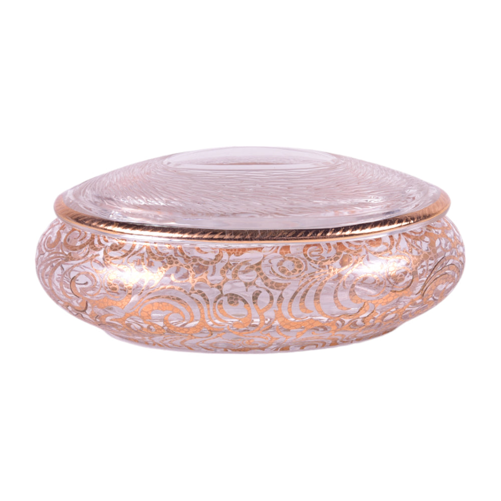 BOWL CANDY CRYSTAL 1132 J504-20 Default Title - MamasJan Decoration