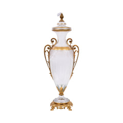 BOWL CANDY CRYSTAL BRASS H-J13-2013 JSC04-20 Default Title - MamasJan Decoration