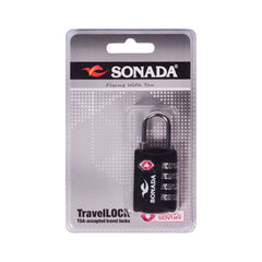 SONADA TSA COMBINATION PADLOCK BT99169 Default Title - MamasJan Luggage