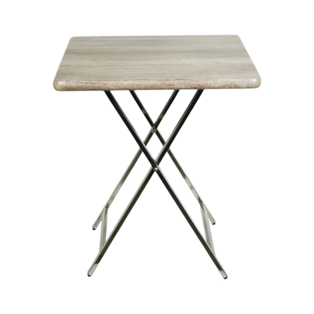 TABLE FOLDING SS KHAKI GRAY Default Title - MamasJan Household