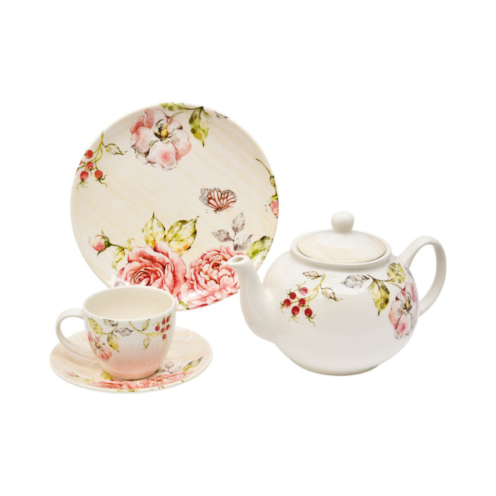 TEA SET 24PC CLAYTON 1608FS Default Title - MamasJan Crockery