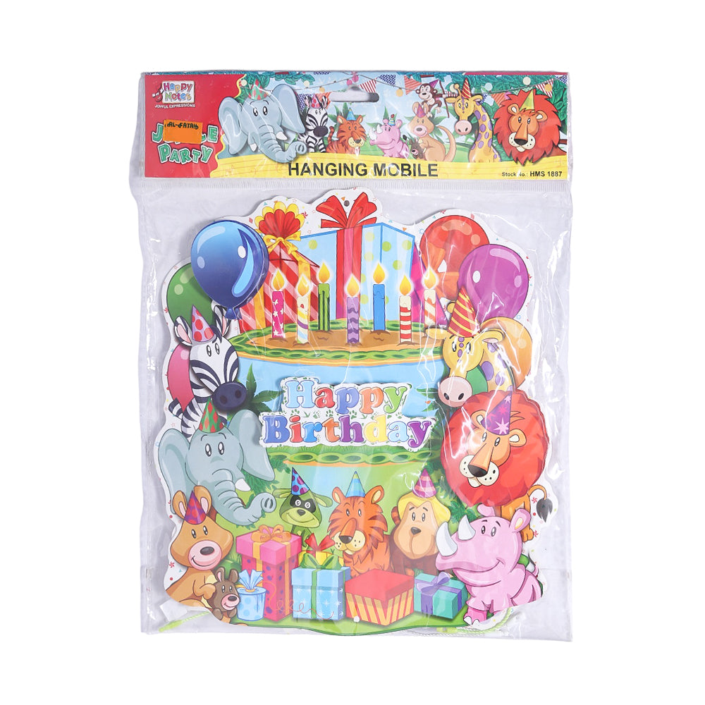 Jungle Party Hanging Mobile Ir 311 Default Title - MamasJan Toys