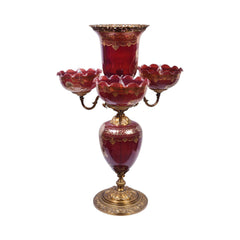 LAMP CRYSTAL BRASS XM06-3-W PA155-507-1 Default Title - MamasJan Décor