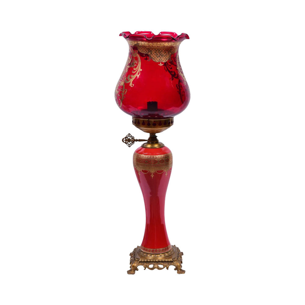 LAMP BRASS L-05-02047 PB05 Default Title - MamasJan Décor