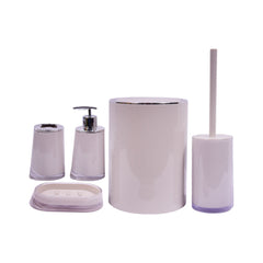 BATH ROOM SET 5PC IR HA276 C-181-190 Default Title - MamasJan Decoration