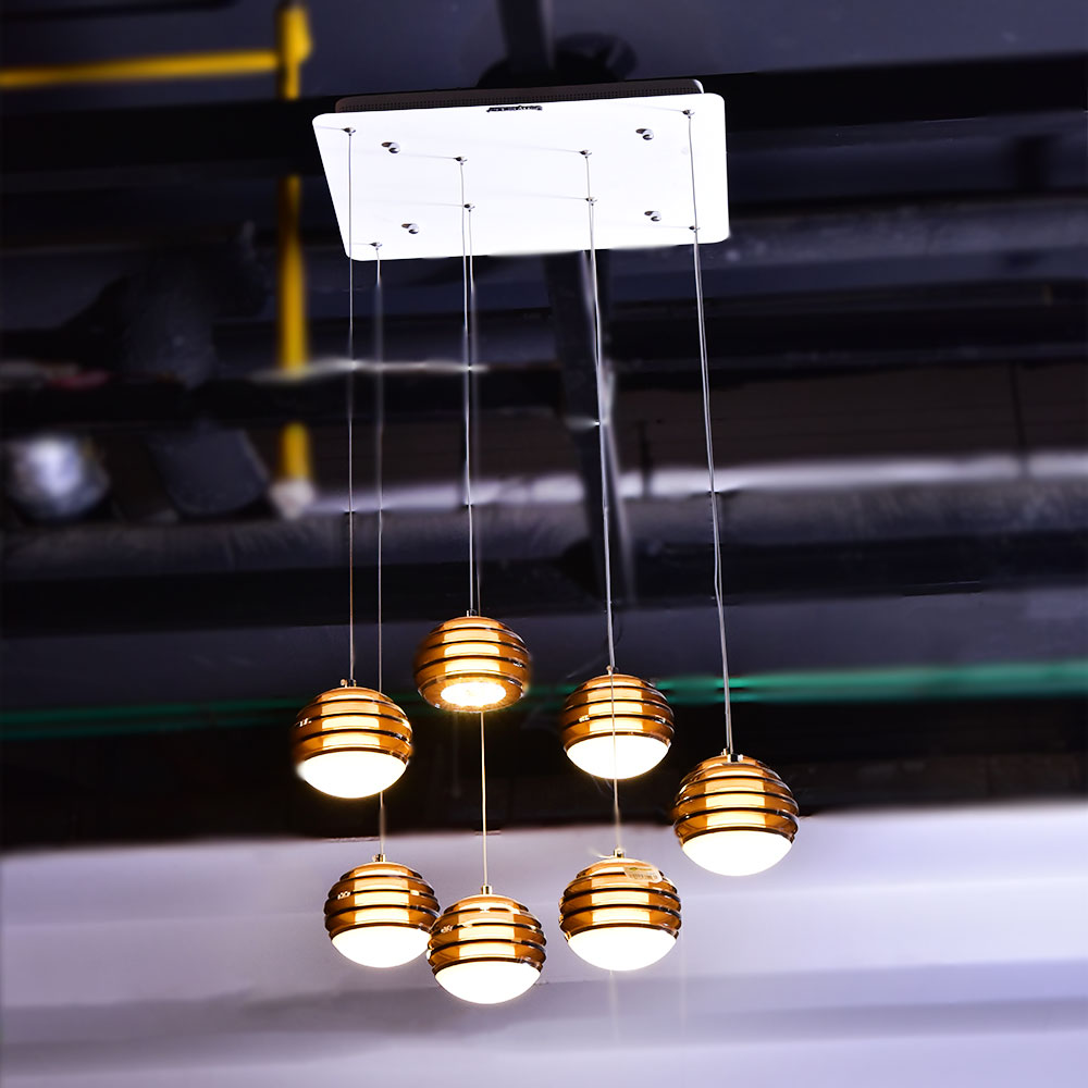 CHANDELIER IR DXW2256D 8*12W Default Title - MamasJan Furniture