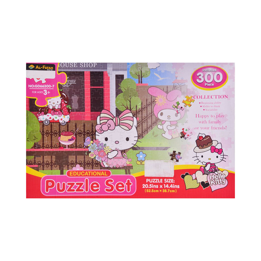 66300-7 HELLO KITTY PUZZLE SET Default Title - MamasJan Toys