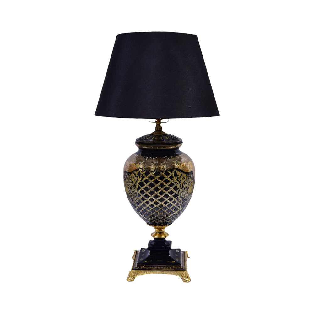 LAMP BRASS H-L033-W EAC-150A1-818 Default Title - MamasJan Décor