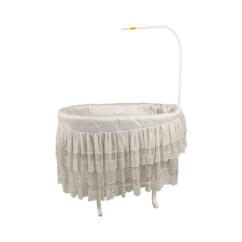 BABY BASSINET COMPLETE SET 1009-01 Default Title - MamasJan Toys
