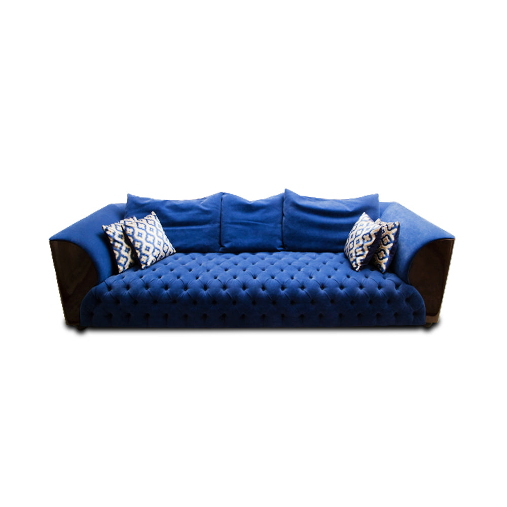 Sofa 3 Seater Blue Ir Default Title - MamasJan s