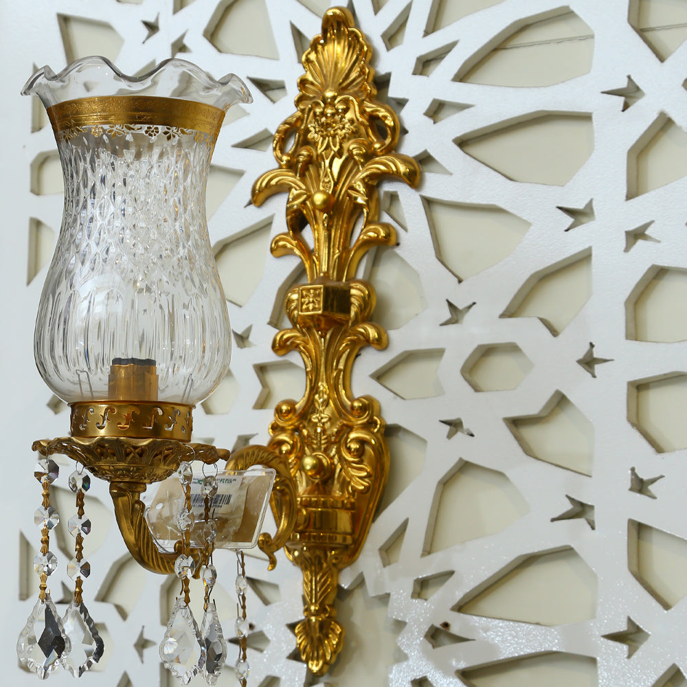 Wall Light Brass E9-Wl1-06 Jsb05-20 Default Title - MamasJan s