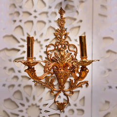 WALL LIGHT BRASS E9-WL2-01 Default Title - MamasJan Furniture