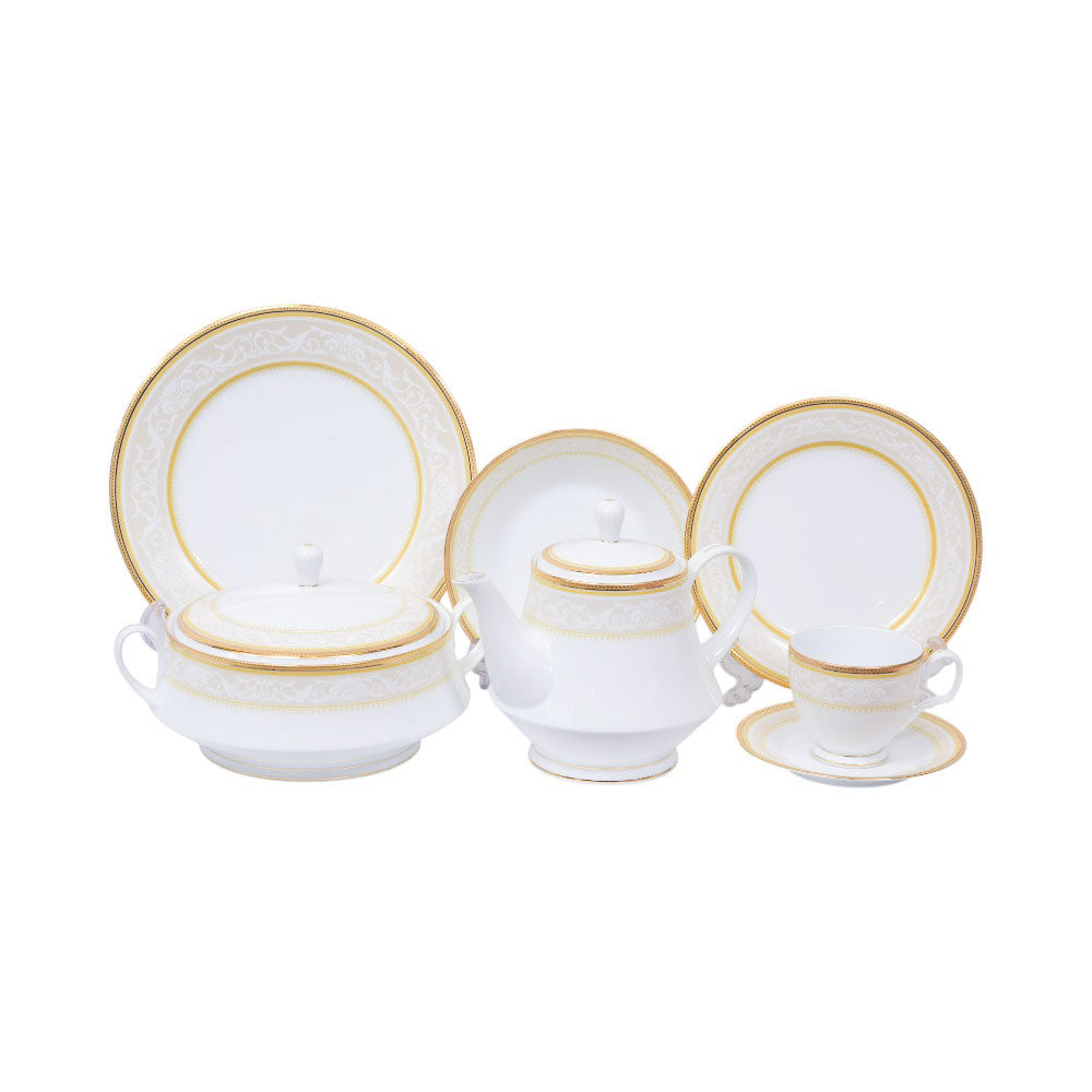 DINNER SET 98 PC NORITAKE 1712 Default Title - MamasJan Crockery