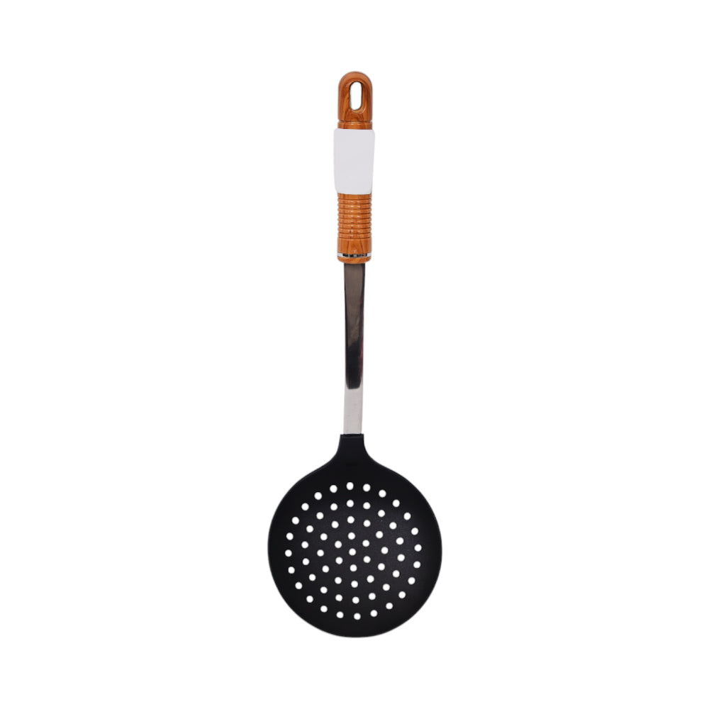 SKIMMER NON STICK WOOD HANDLE WP001 Default Title - MamasJan Crockery