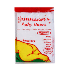 JOHNSONS BABY LINERS DRY LARGE 102 PC Default Title - MamasJan Grocery Nonfood