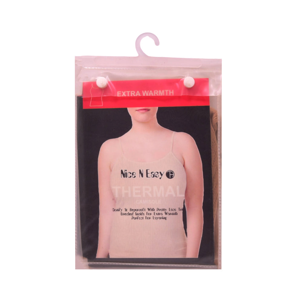 LADIES THERMAL CAMISOLE MW-19 SKIN MEDIUM Default Title - MamasJan mens wear