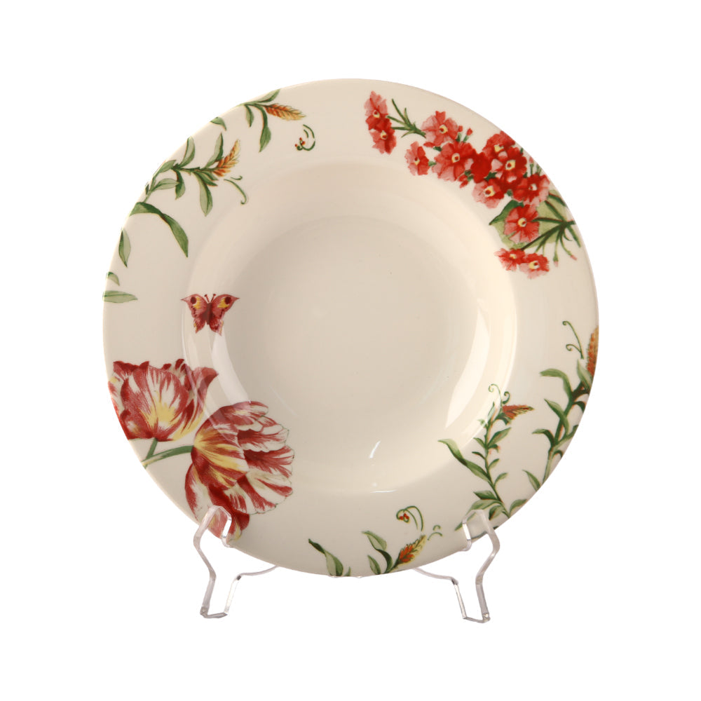 PLATE DEEP CLAYTON 0704F Default Title - MamasJan Crockery
