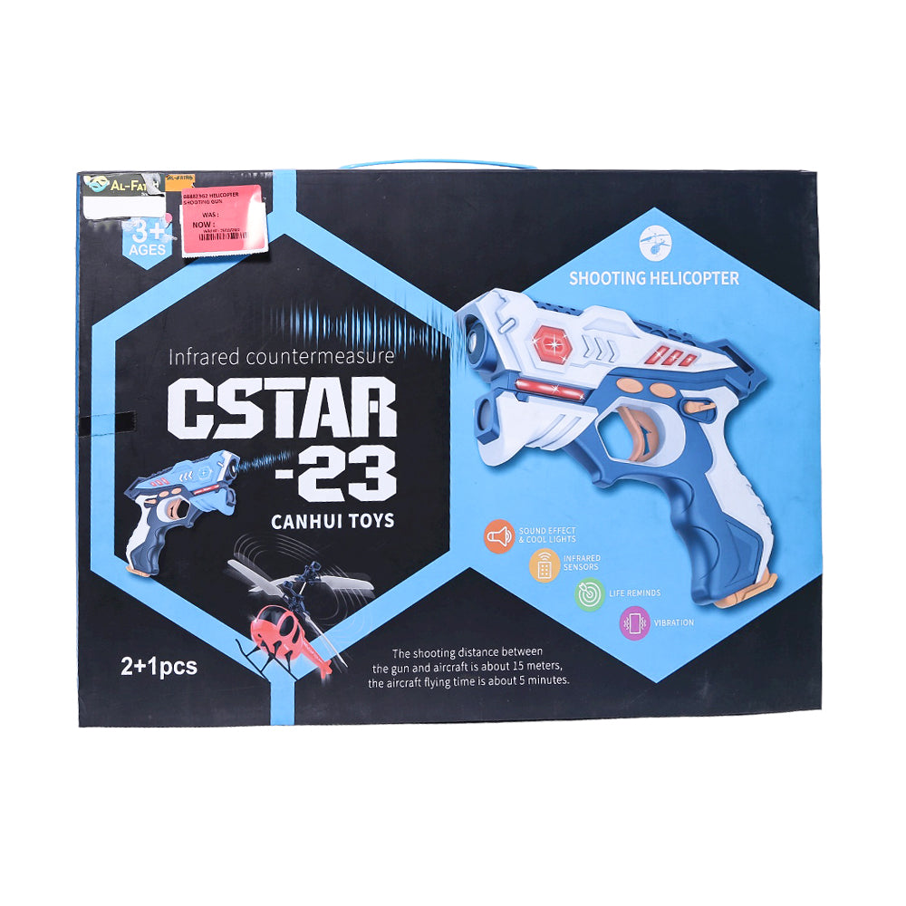 Bb8823G2 Helicopter Shooting Gun Default Title - MamasJan Toys