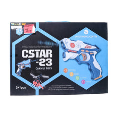 Bb8823G2 Helicopter Shooting Gun Default Title - MamasJan Toys