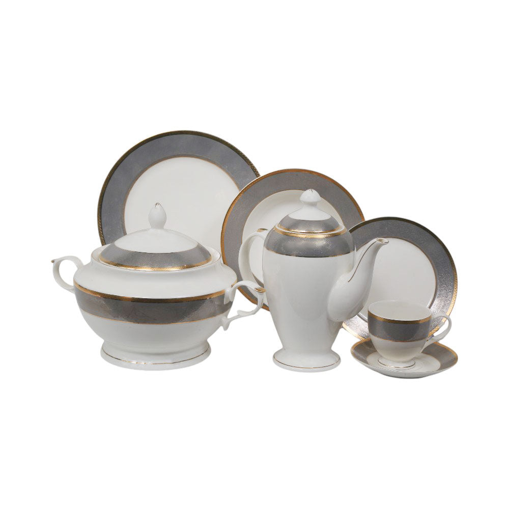 DINNER SET 85PC ROYAL BISTRO YS16232 Default Title - MamasJan Crockery
