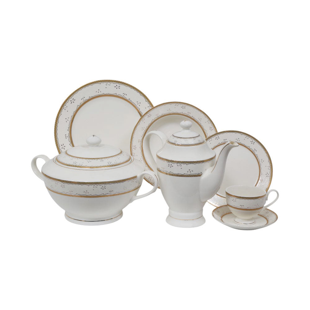 DINNER SET 85PC ROYAL BISTRO YS21044-1 Default Title - MamasJan Crockery