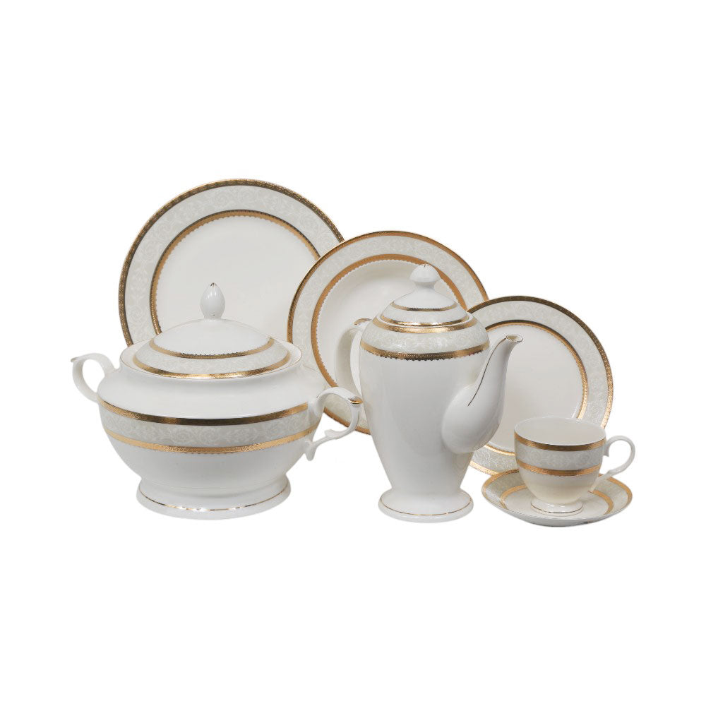 DINNER SET 85PC ROYAL BISTRO YS18034 Default Title - MamasJan Crockery