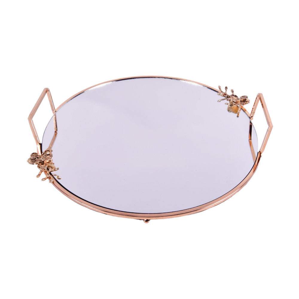 ORCHID MIRROR TRAY WB-332 Default Title - MamasJan Décor