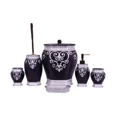 BATH ROOM SET 6PC IR SZ8141 Default Title - MamasJan Decoration