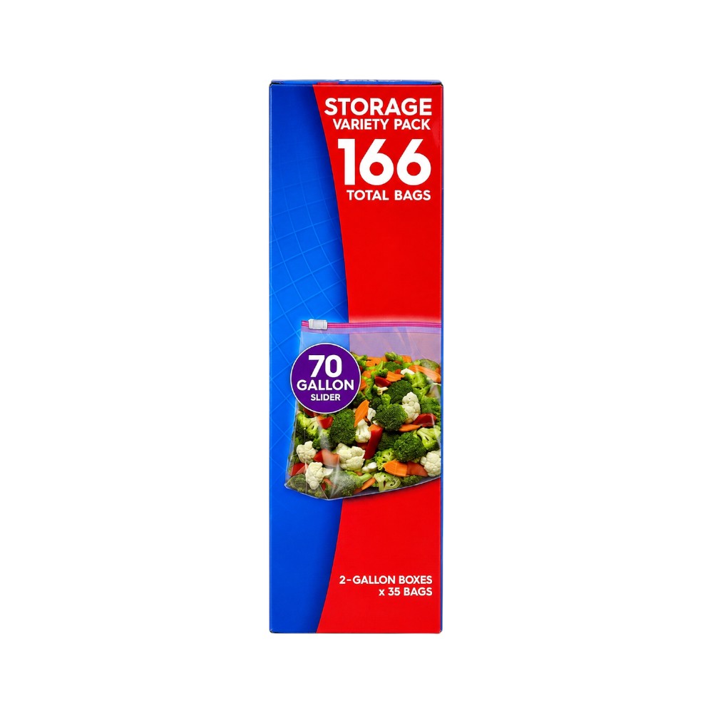 ZIPLOC STORAGE BAG QUART 35 BAGS Default Title - MamasJan Grocery Nonfood