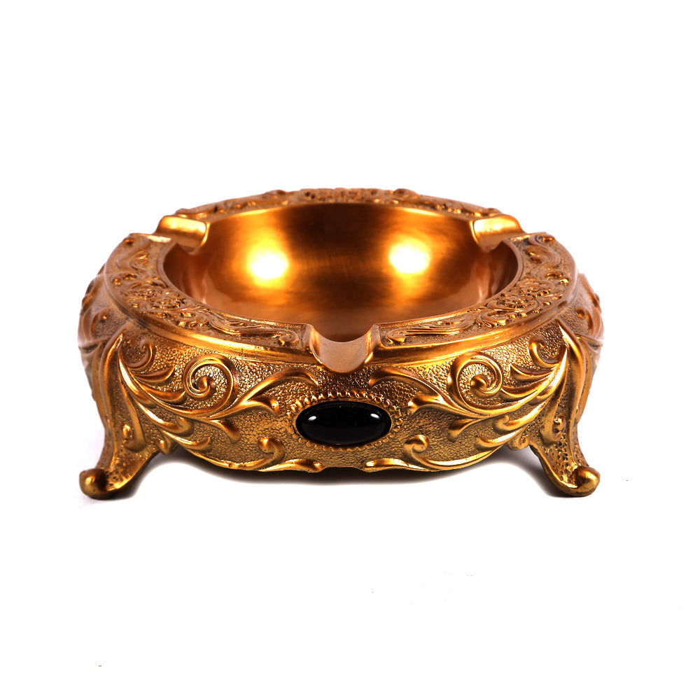 Ashtray Brass Ep-A01-B Default Title - MamasJan Decoration