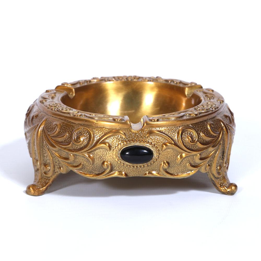 Ashtray Brass Ep-A02-B Default Title - MamasJan Décor