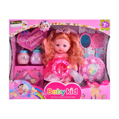 181412 BABY KID DOLL WITH ACCESSORIES Default Title - MamasJan Toys