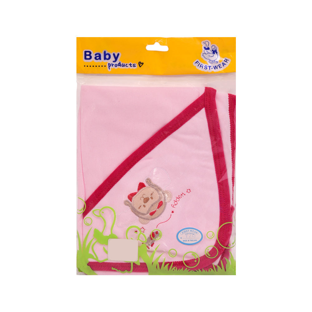 BABY WRAPPING SHEET WITH HOOD MS-20 16 Default Title - MamasJan KidsWear