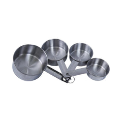 MEASURING CUP STEEL 4PC SET Default Title - MamasJan Crockery