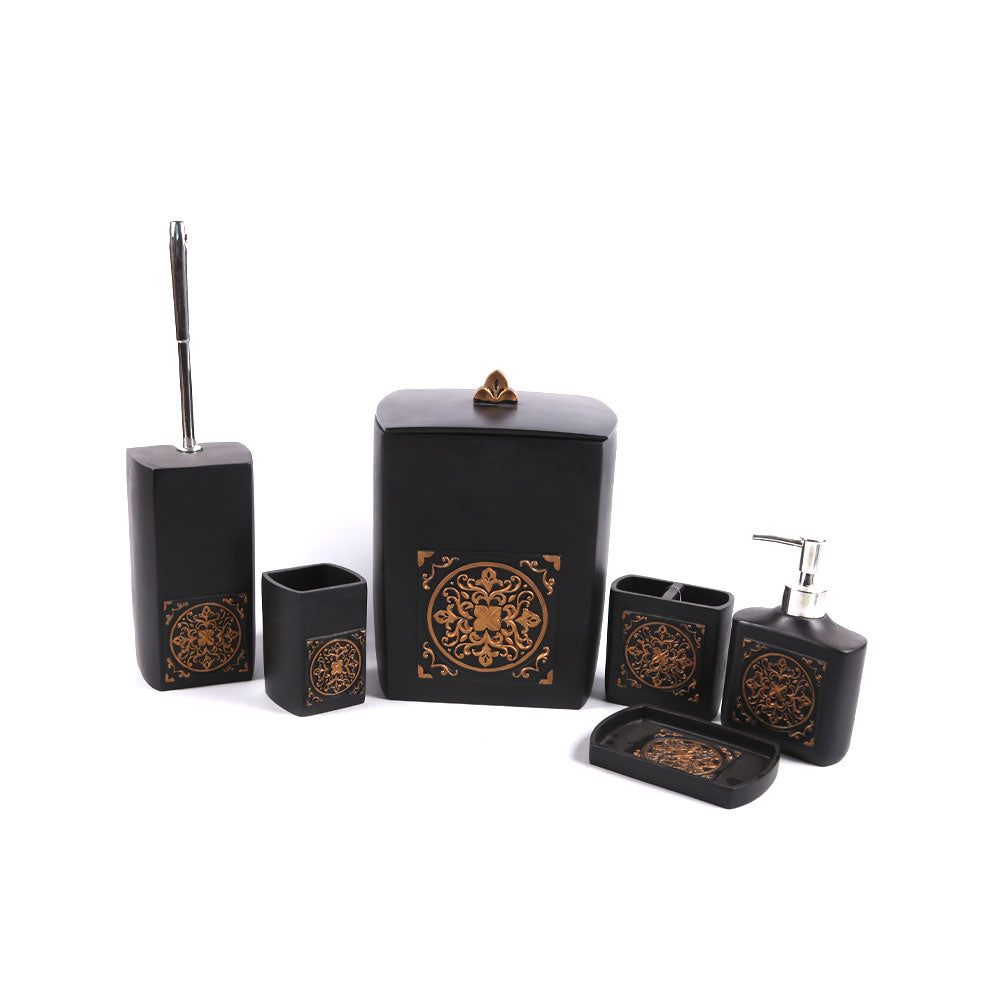 Bathroom Set 6Pc Ir Sms-635 Default Title - MamasJan Decoration
