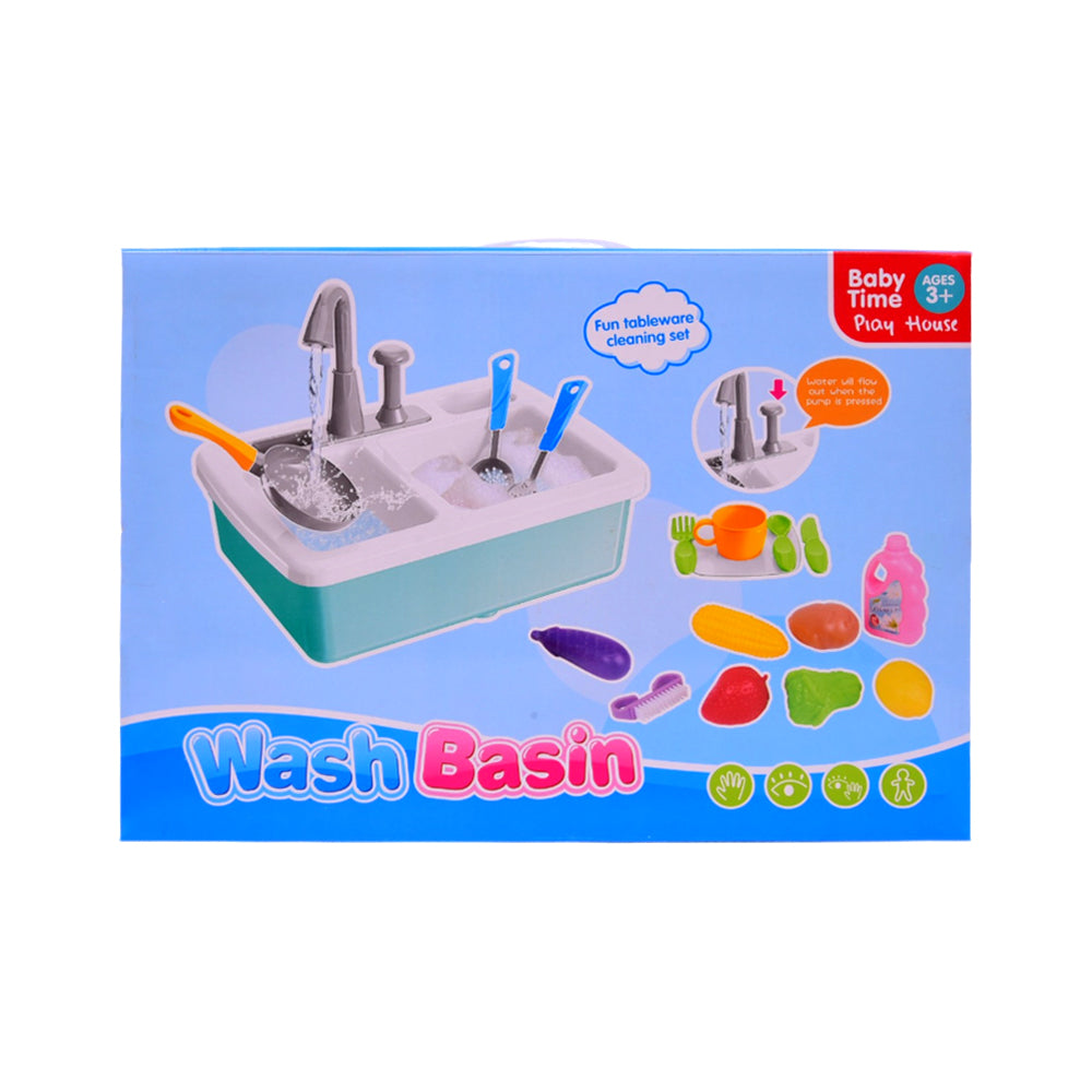 989-1 DISHWASHER BASIN KITCHEN SET (3+ YEAR) A.I Default Title - MamasJan Toys
