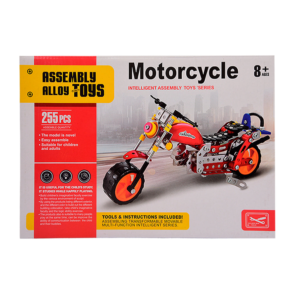 512 MOTORCYCLE ASSEMBLE MACHNO 255PC A.I Default Title - MamasJan Toys
